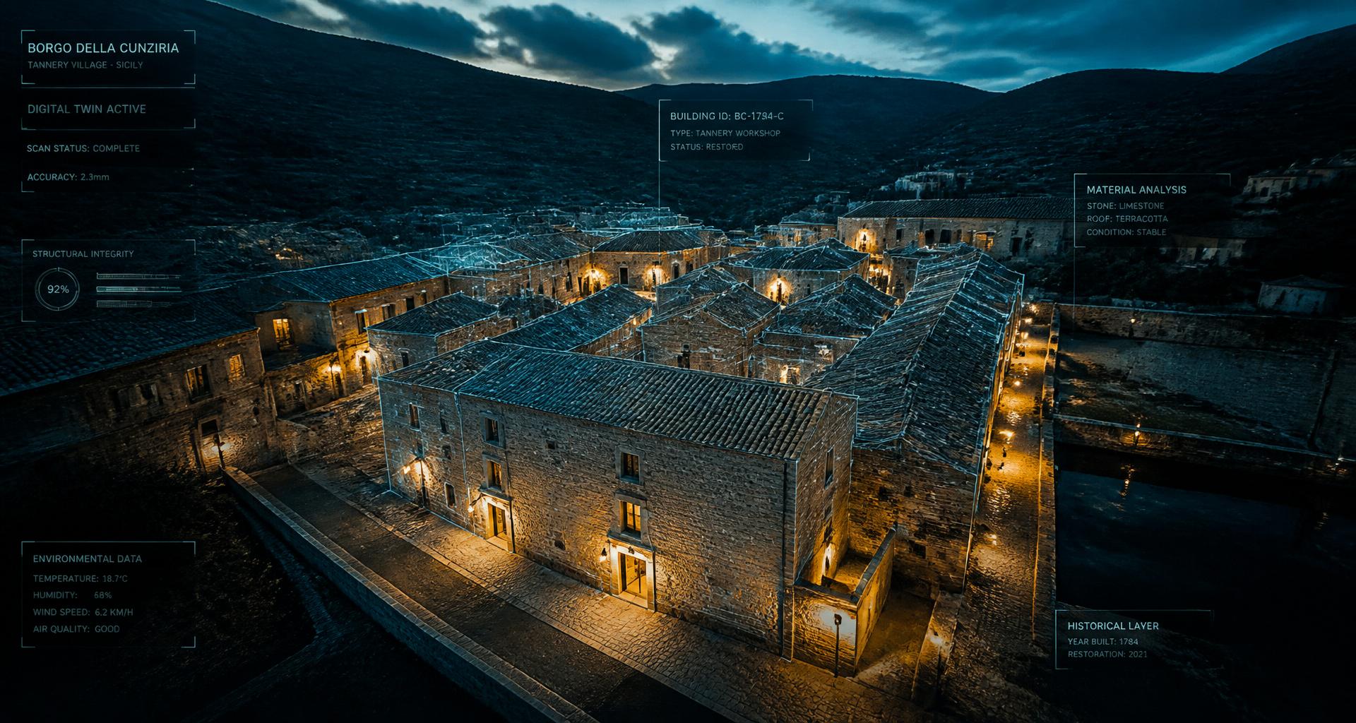 Borgo della Cunziria — Digital Twin